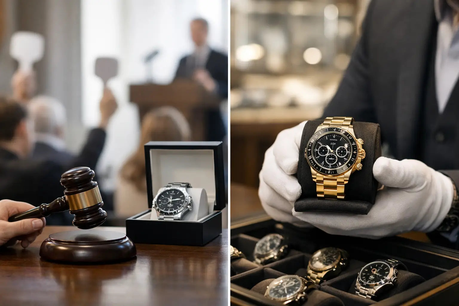 Auction House vs Watch Dealer